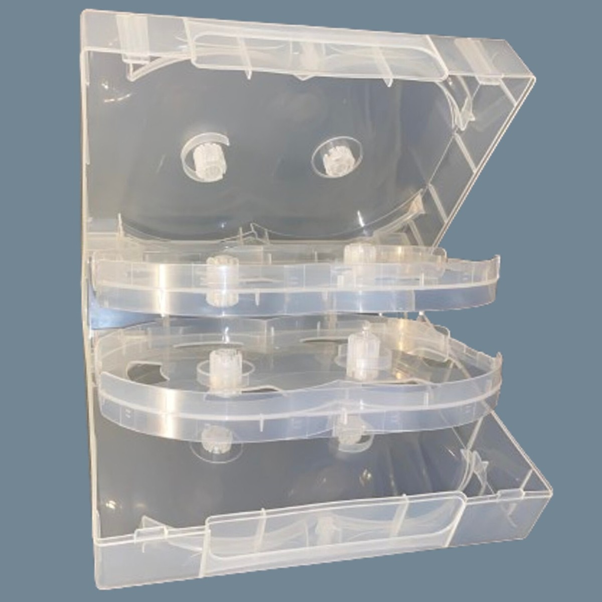 20 x 31 Way Clear Megapack DVD 64mm 31 Discs New Empty