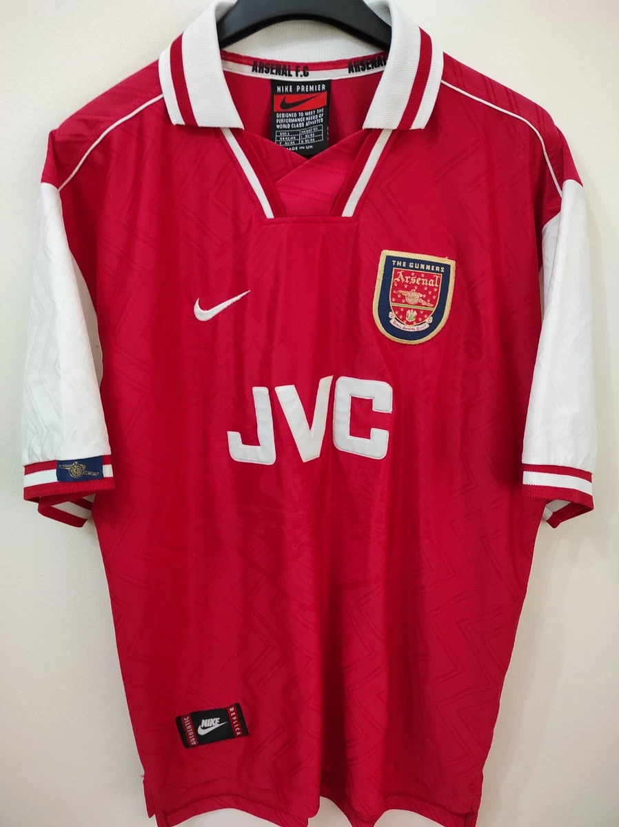 Maillot Arsenal Vintage Homme Taille M - Rouge, Manches Courtes - Occasion état 8/10