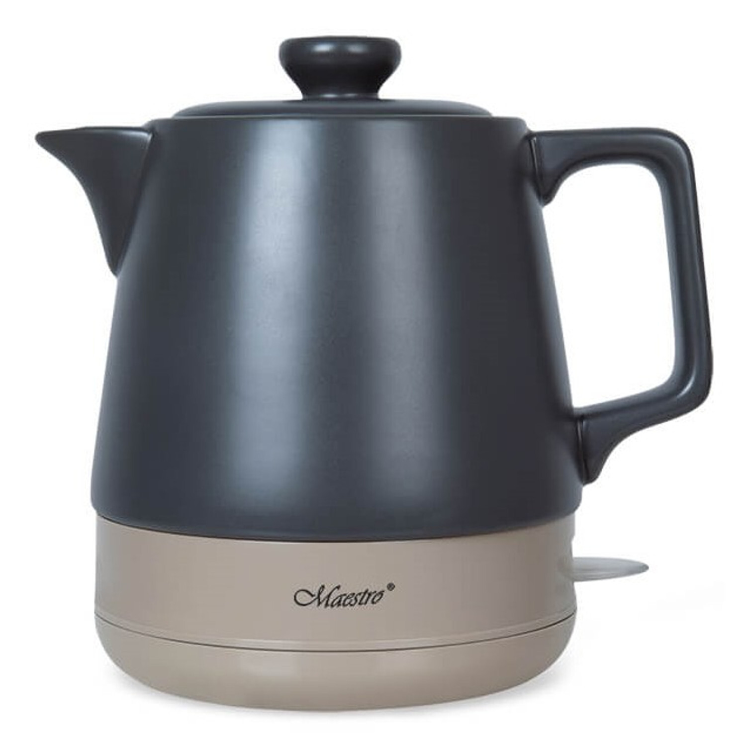 Bollitore Ceramica Nero 1L 1000W | Acqua Sana per Tutta la Famiglia
