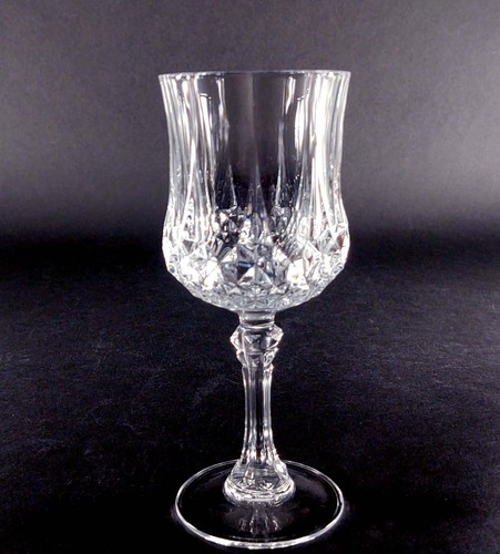 Mismatched Water Goblets Wine Glasses Glassware Elegant Romantic Set of 4 - Picture 3 of 9