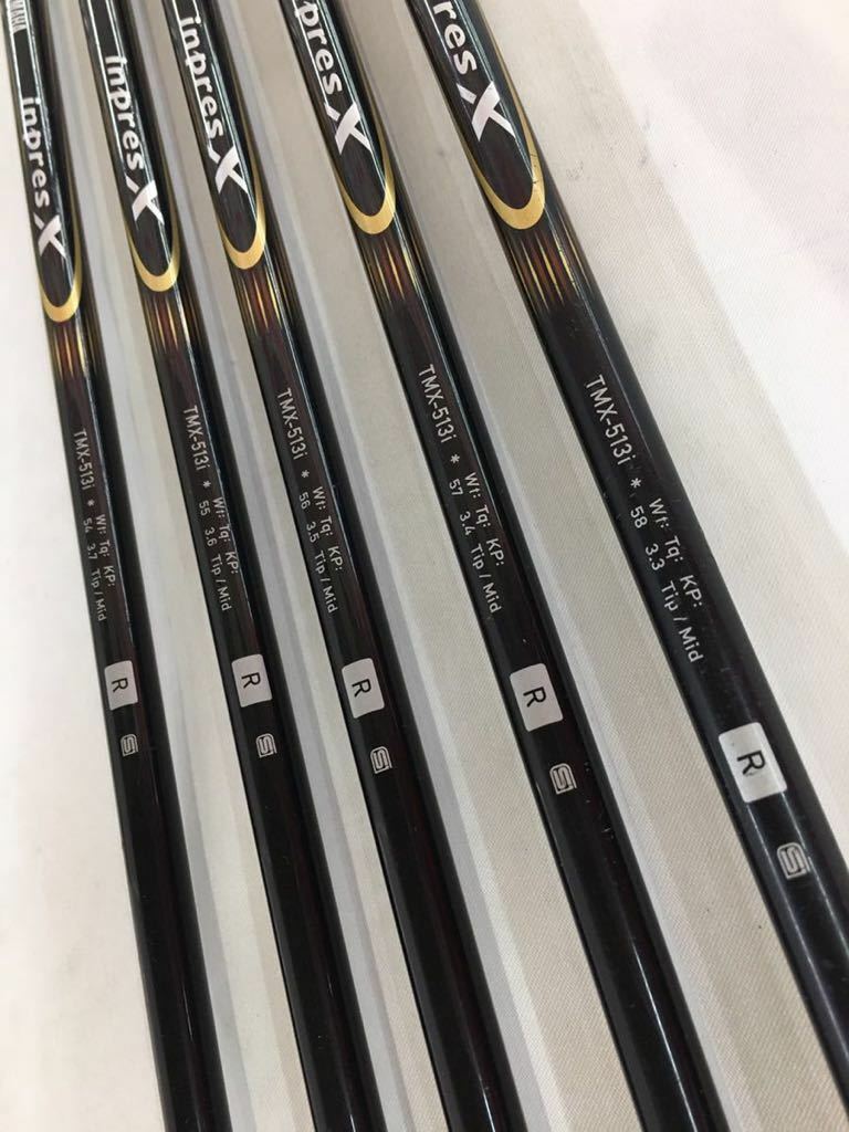 いにこ Golf Iron Set YAMAHA inpres X Z CAVITY TMX-513i (SR) 8pcs 5