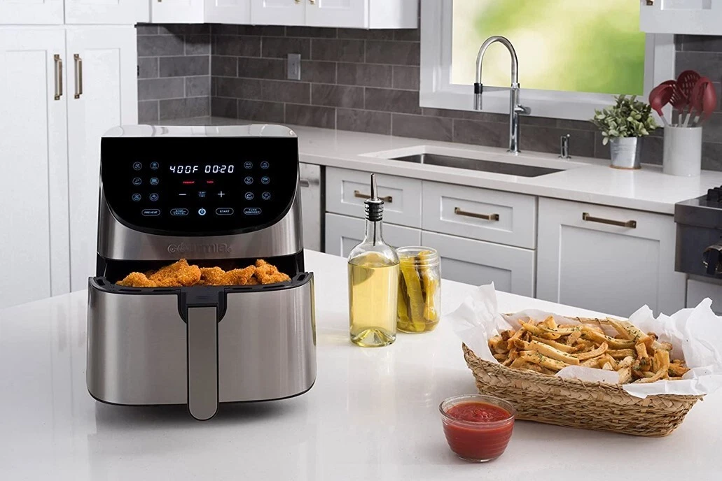 Gourmia GAF798 7 Quart Digital Air Fryer 10 One-Touch Cooking Functions