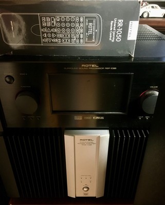 ROTEL RMB-1095 Amplifier And Free ROTEL RSP 1098 PROCESSOR
