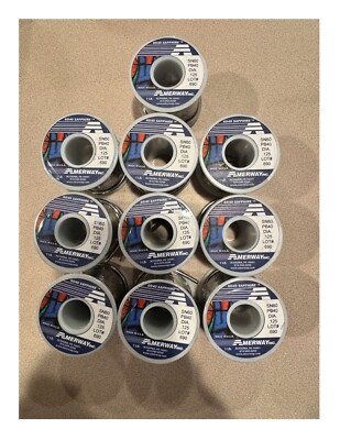 SALE 60/40 Amerway Sapphire Solder 1# Spool (10 roll pack) - Free US Shipping