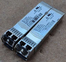 Lot of 2 Brocade 57-0000075-01 10GE SFP Optical Transceiver Module