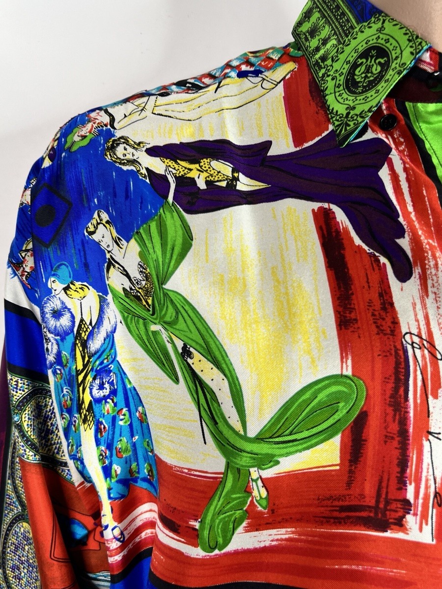 トップス GIANNE VERSACE   made in italy Italian Designers × Versace × Vintage VINTAGE GIANNI VERSACE