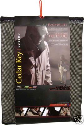 Tuta Antipioggia Completa Cedar Key Microlite - Giacca + Pantaloni, XXL, Beige
