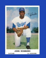 1962 Bell Brand Set-Break #  8 John Roseboro LOW GRADE (filler) *GMCARDS*