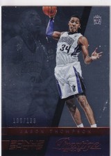 14/15 PANINI PRESTIGE JASON THOMPSON BONUS SHOTS RED PARALLEL /199 #42