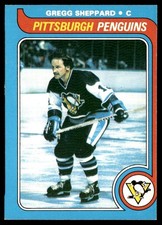 1979-80 O-Pee-Chee Hockey Card Gregg Sheppard Pittsburgh Penguins #172 EX