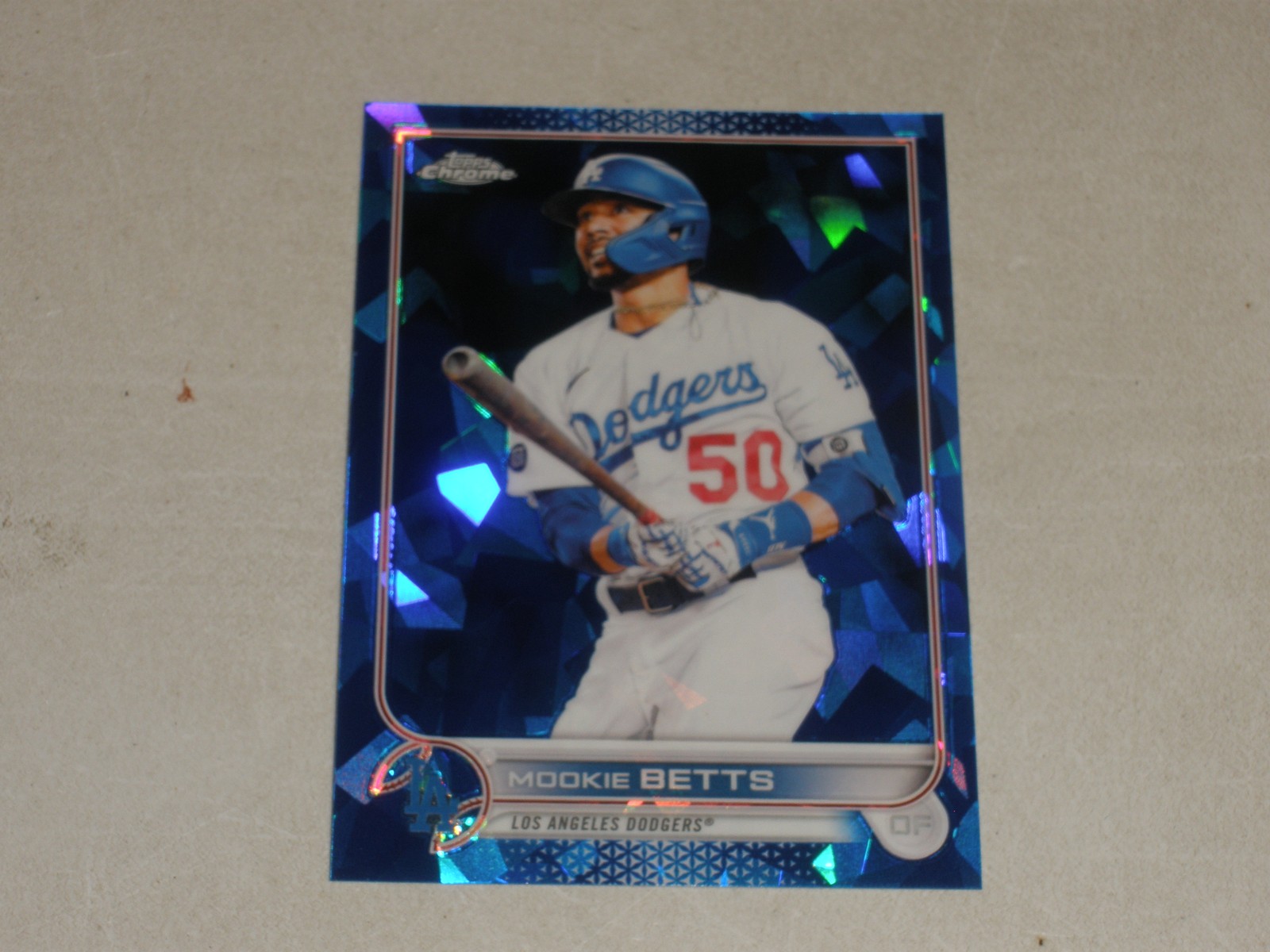2022 Topps Chrome Sapphire #50 Mookie Betts