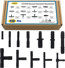 Vacuum Connector Assortment 113 PCS Heat Resistance 240   460   Automotive Vacuum