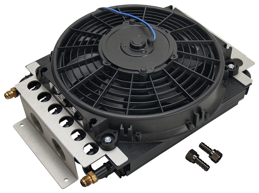 Derale 13700 16 Pass Electra-Cool Remote Cooler, -6AN Inlets