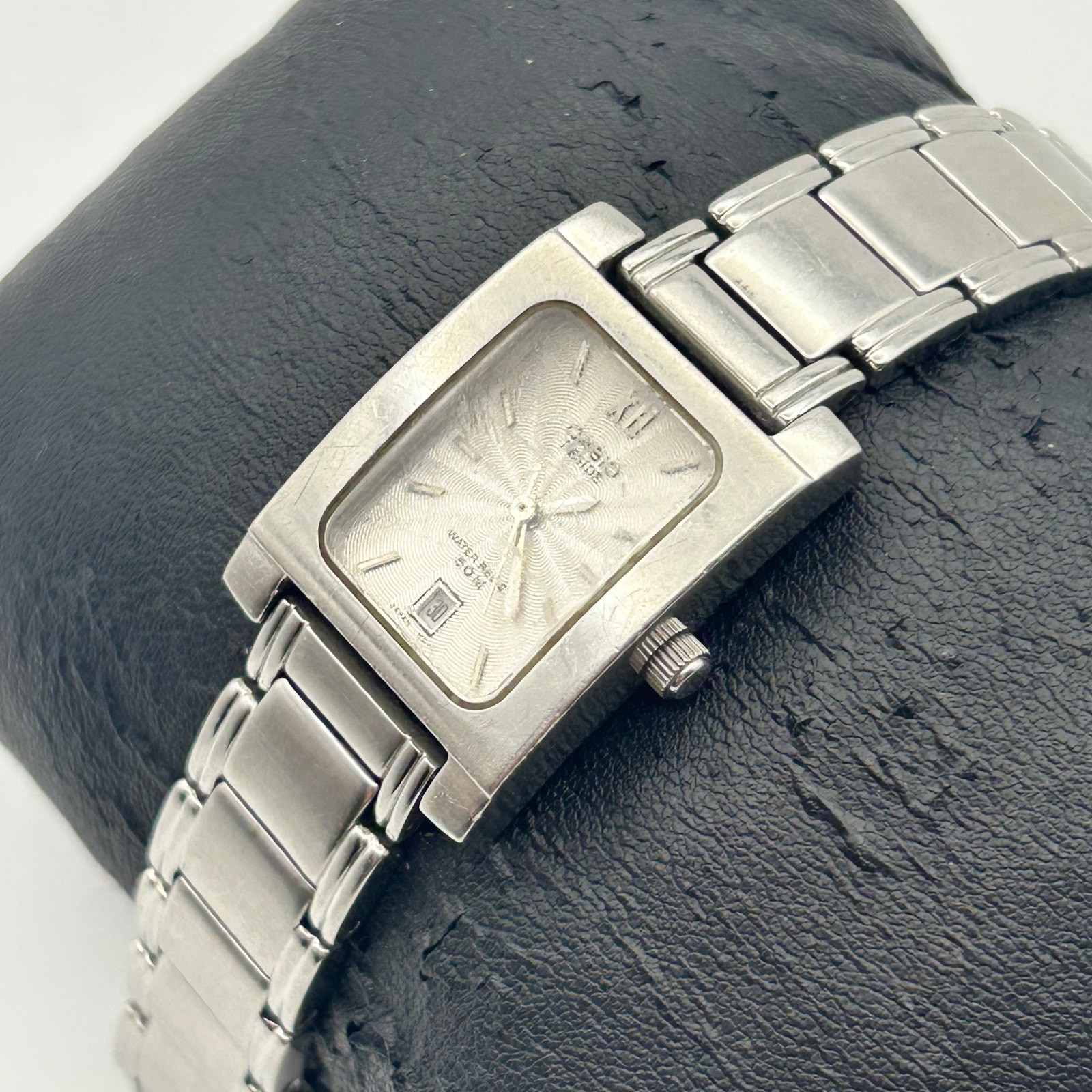 Casio Beside BEL-100 Silver-tone Stainless Steel Watch Working New Battery image 2