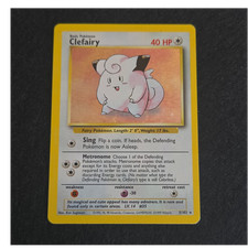 Clefairy 5/102 Base Set 1999 WotC Unlimited Holo English  on eBay