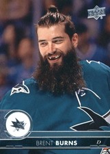 2017-18 Upper Deck #397 Brent Burns - HKY