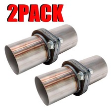 2.5 Inch Exhaust Flange Repair Pipe Kit 2 Bolts Gasket Hardware 2pack