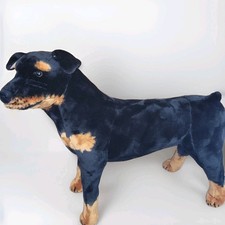 Melissa and Doug Lifesize Realistic Rottweiler 2115 Plush Dog Large