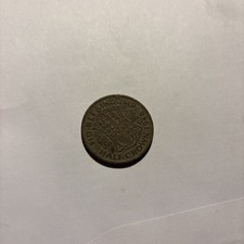Rare HALF CROWN 1948  GB  CIRCULATED,
