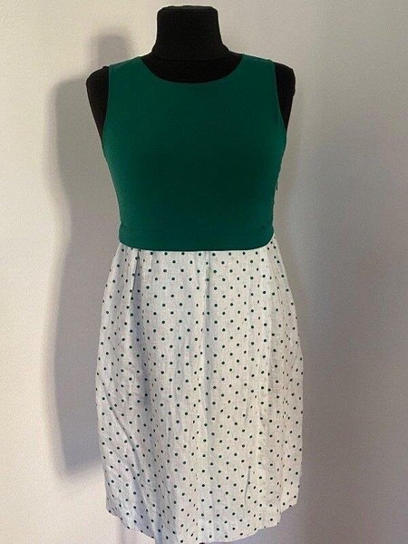 Women Daniel & Mayer Dress White Polyester 38