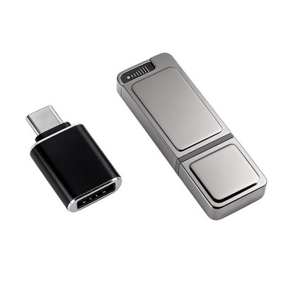 ANDREAM 2-in-1 Wired to Wireless CarPlay & Android Auto Adapter, Plug & Play