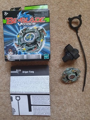 Beyblade Vforce Metal Masters Series Driger F A-24 mit seltener Box & Anleitung