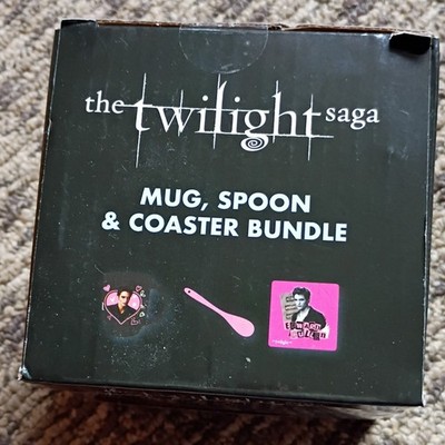 CultureFly The Twilight Saga Mug, Spoon & Coaster Bundle