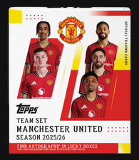 Topps Manchester United 2025/26 Team Set - Pick The Card That You Want - Man Utd