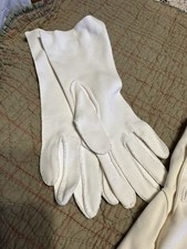 Vintage White Gloves Ladies Set Of 2