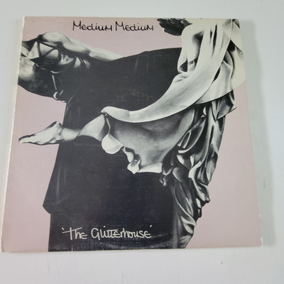 Medium Medium  LP  The Glitterhouse 1981 cherry red records post punk