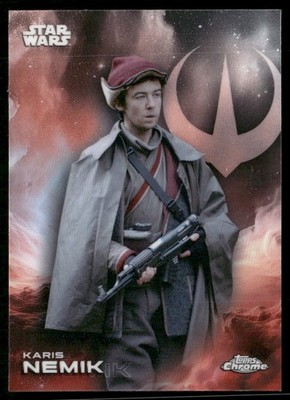 2025 Topps Chrome Star Wars #AV-68 Karis Nemik