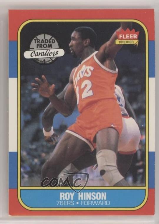 1986-87 Fleer Roy Hinson #46