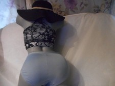 Bali Women's One Smooth U Hi Cut Blue Panty Medium/6