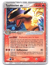 Carte Pokémon Typhlosion ex 110/115 EX Forces Cachées VF FR