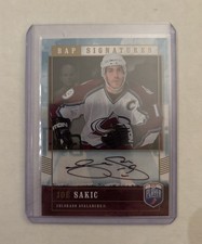 Joe Sakic Cards, Rookie Cards and Autographed Memorabilia Guide 22