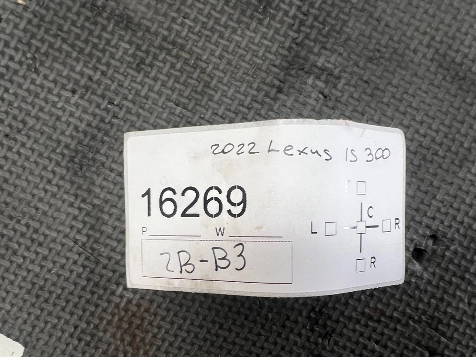 Carrocería del acelerador del motor Lexus IS RC 300 350 2021-2025 3,5 2GR Foto 2 de 4