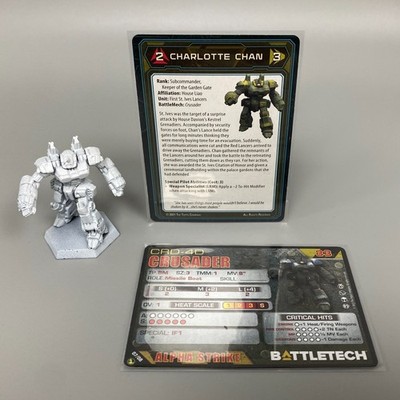 BATTLETECH: Crusader Raketenboot Typ Kunststoff Miniatur Und Karten MechWarrior