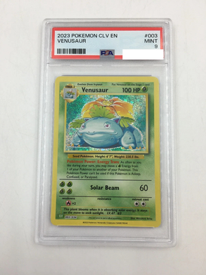 2023 Pokemon CLV EN 003 Venusaur - PSA 9 | eBay