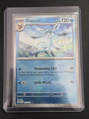 Pokémon TCG Glaceon #025/131 Pokeball aus Prismatic Evolution NM Englisch