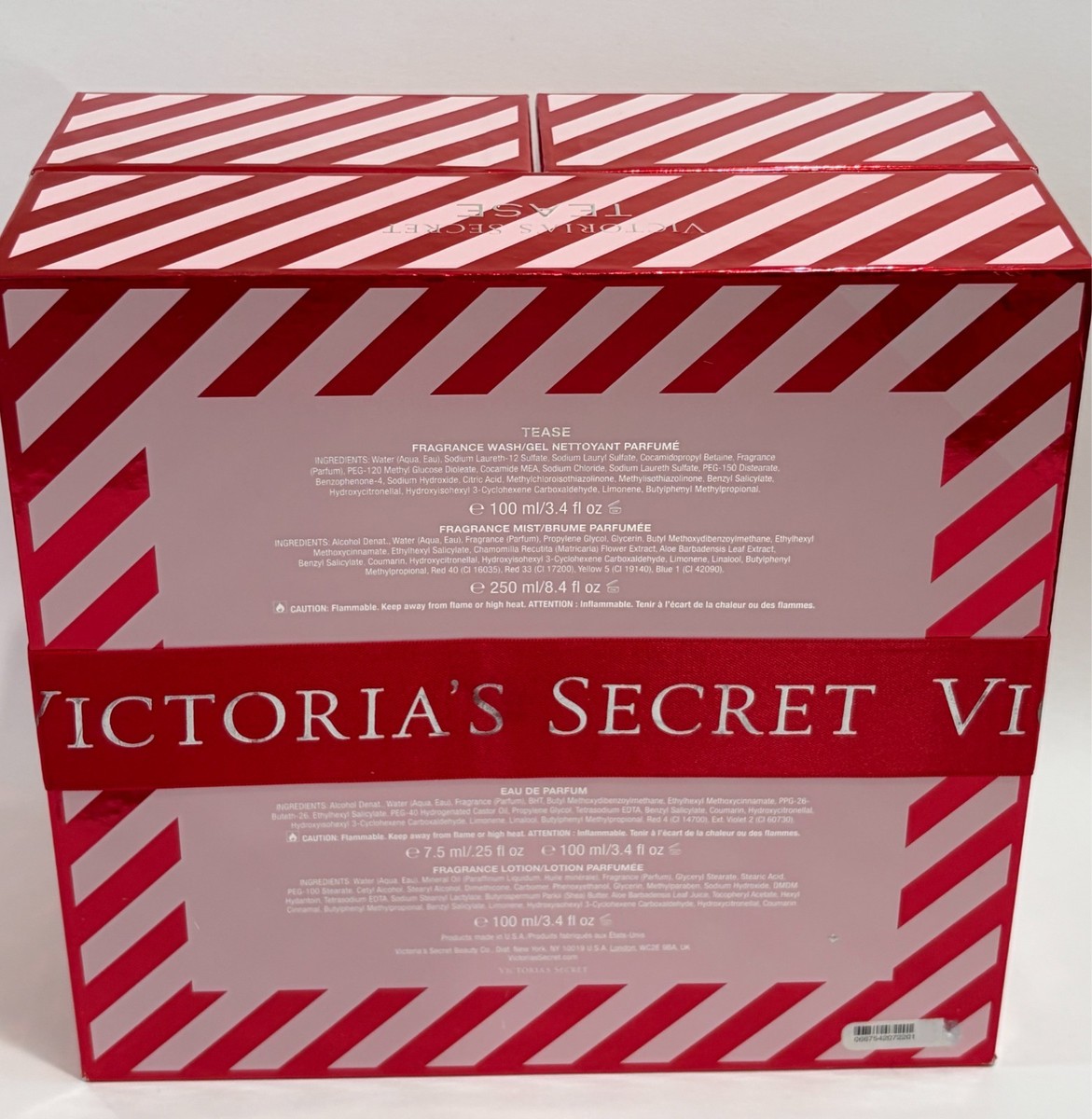 Victoria's Secret Tease Noir Tease 5 Pcs Gift Set Big Size | eBay
