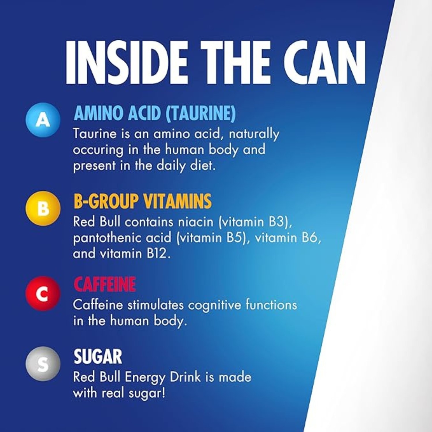 Red Bull Blue Edition Energy Drink, Blueberry, 80mg Caffeine, 12fl oz 24 Cans