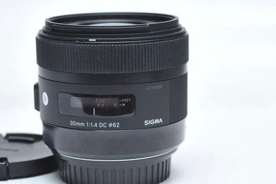SIGMA 30mm F/1.4 DC HSM Art For Canon EF-S APS-C