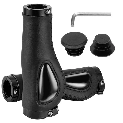 Bicycle Handlebar Grips Ergonomic Shockproof Non-Slip for 22.2mm Handlebars – Al