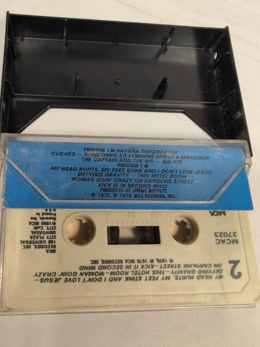 Jimmy Buffett Havana Daydreamin’ Cassette Tape 1976 - Foto 6 di 8