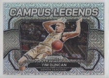 2024 Panini Prizm Draft Picks Campus Legends Mojo 10/25 Tim Duncan #1 HOF 13ql