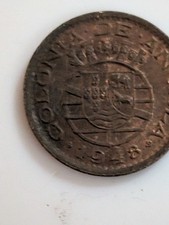 1948 Portugal Angola 20 Centavos - high grade