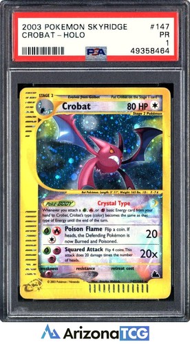 Crobat graded PSA 1 for sale on eBay