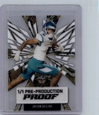 Jaivon Heiligh 2024 Leaf Football 1/1 Pre Production Proof
