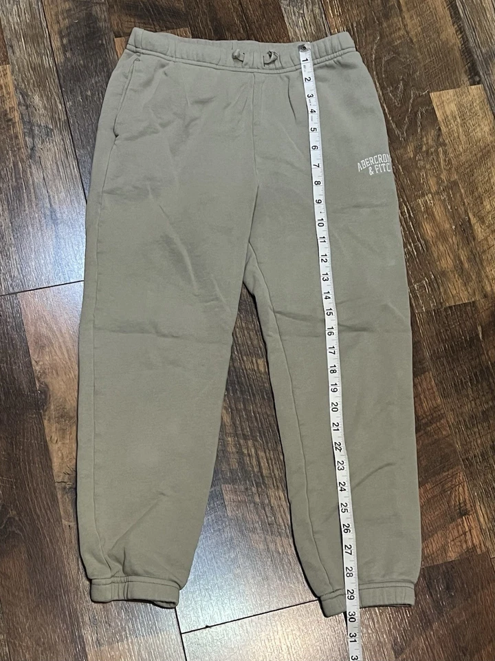 abercrombie и fitch Abercrombie Kids девочек зеленый тренировочные штаны размер 9/10 - Изображение 3 из 4