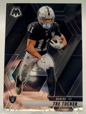 2025 MOSAIC TRE TUCKER FOOTBALL CARD RAIDERS NFL 218 panini